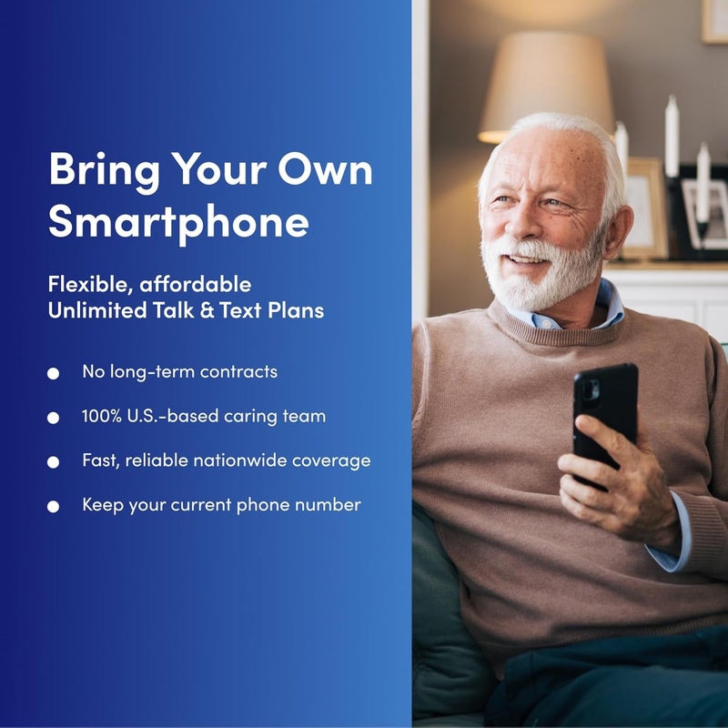 Lively SIM/e-SIM Kit - Unlimited Talk, Text & Data with Access to Exclusive Services Including Urgent Response and Caregiver App - Keep Your Own Phone Number - Image 5